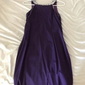 Backless cocktail dress